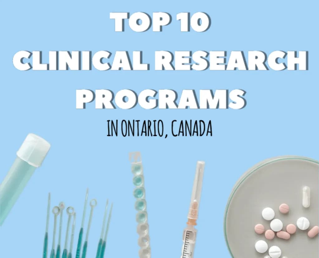 Top 10 Clinical Research Programs in Ontario, Canada