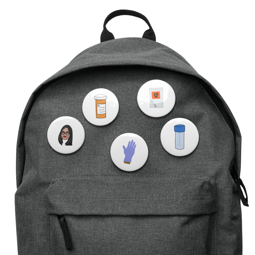 stem stickers merchandise for healthcare workers and clinical researchers and scientists